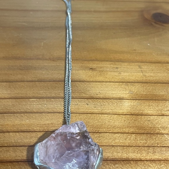 Amethyst and obsidian necklaces - Picture 4 of 5